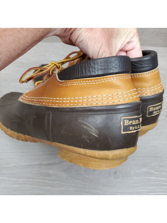 L. L. Bean vintage men\'s leather low bean boots main image 6